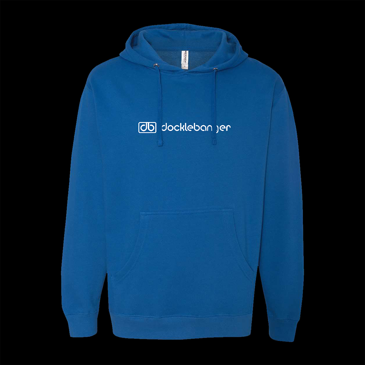 Docklebanger royal blue hoodie