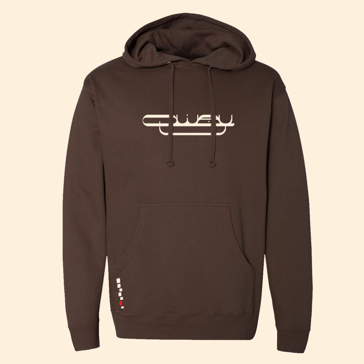 Qway Band Philadelphia brown Hoodie