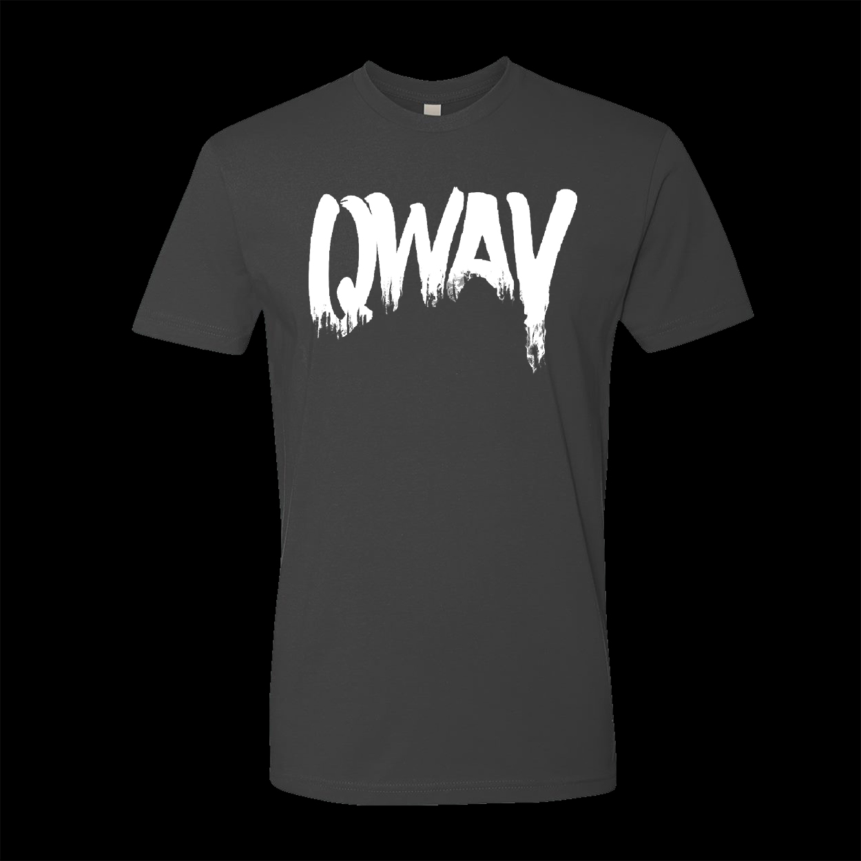 Qway Logo t-shirt Heavy Metal color