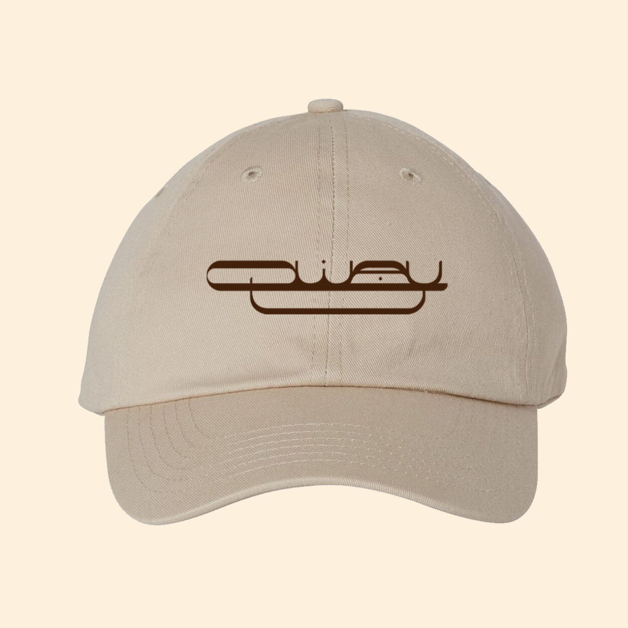 Qway Stone Dad cap For QWAY BAND philadelphia