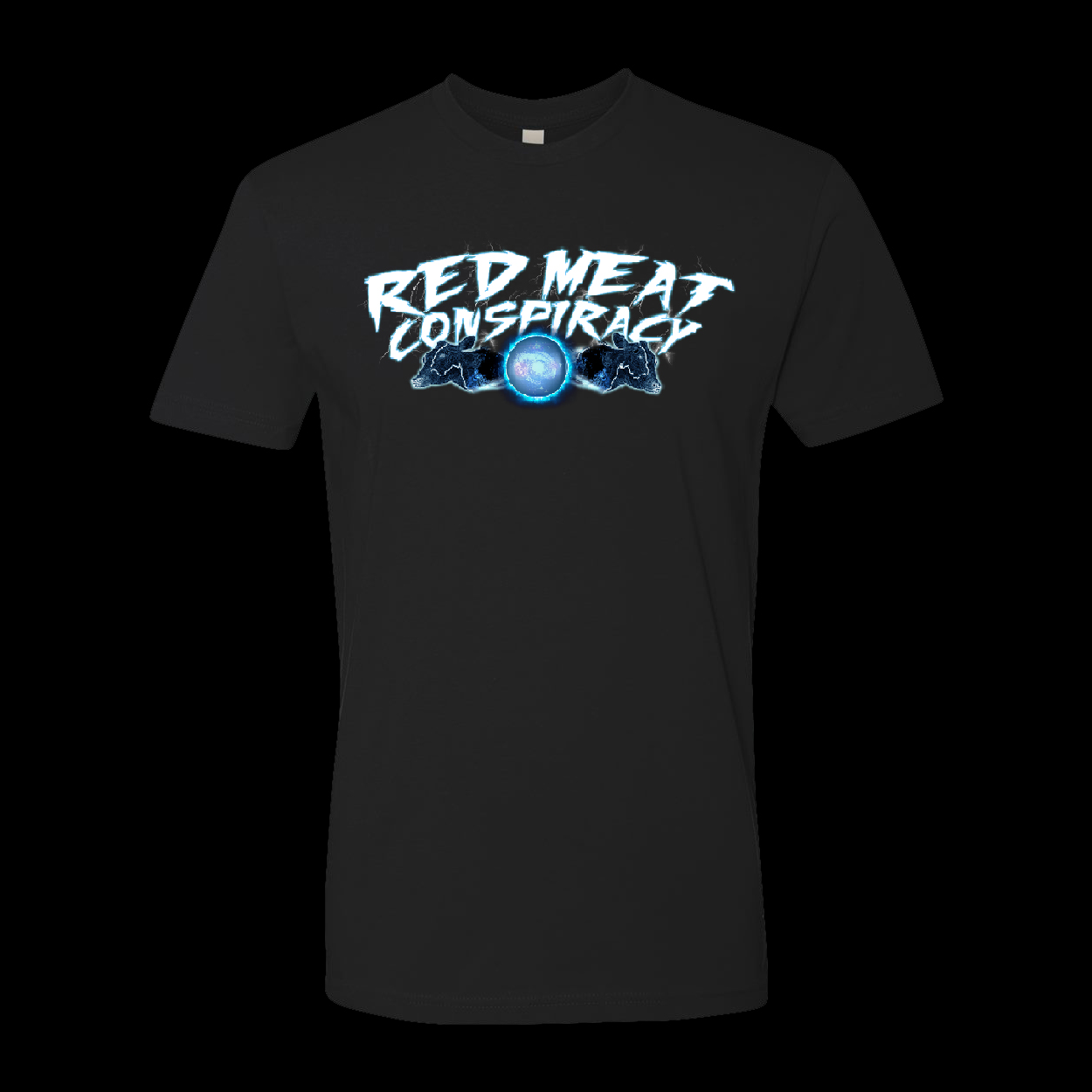 Red Meat Conspiracy midium T-shirt Black color