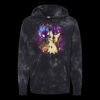 Amelia Moore Ghastly hoodie black tie dye color
