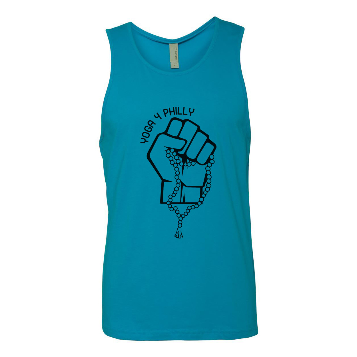 Yoga4Philly Turquoise Tank Top