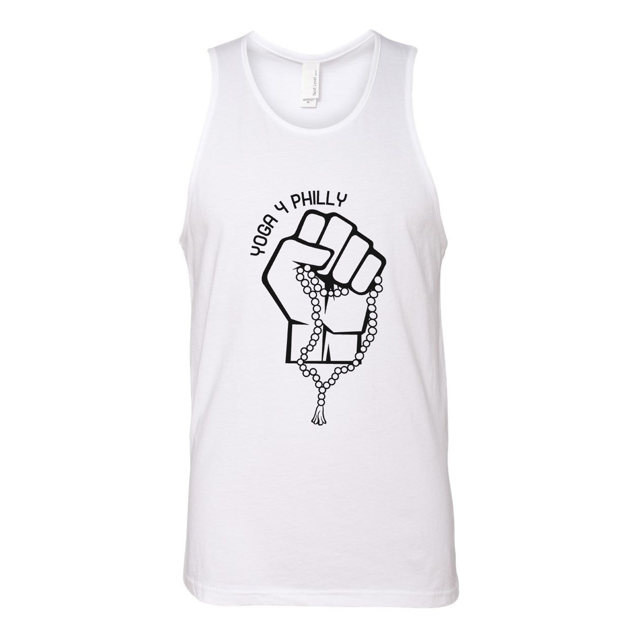 Yoga4Philly White Tank Top