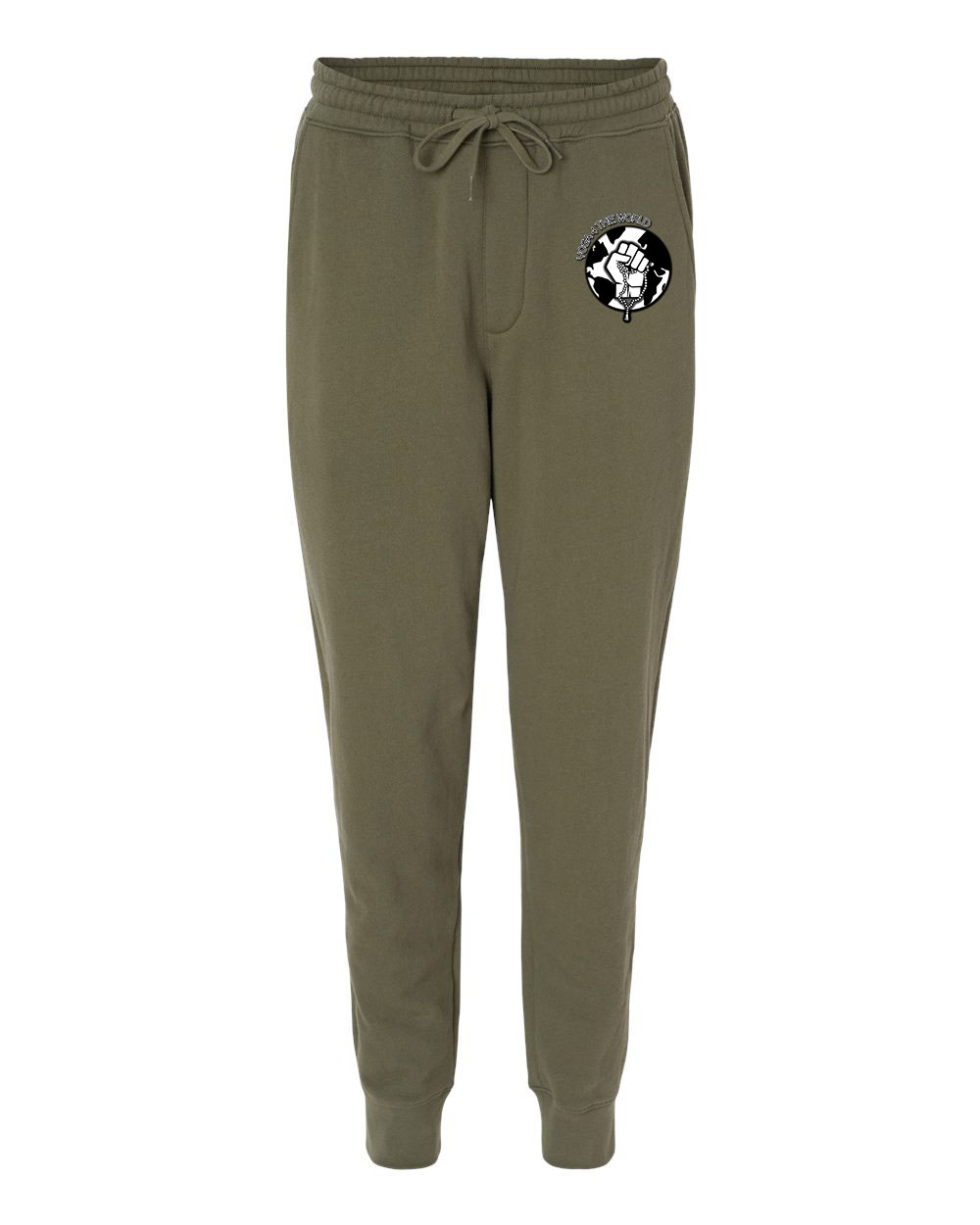 Yoga4TheWorld Army Fleece Pants
