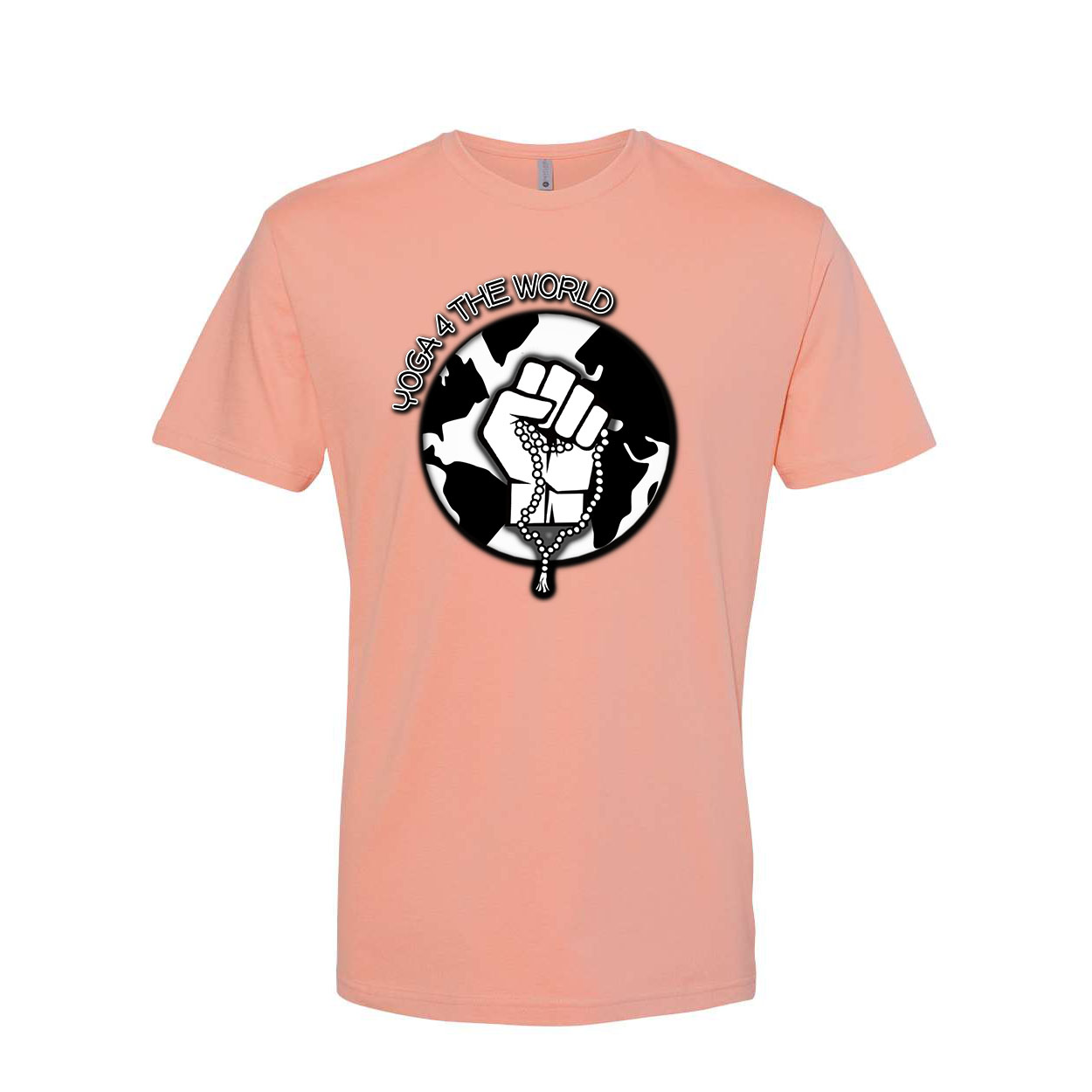 Yoga4TheWorld Desert Pink Next Level T-Shirt