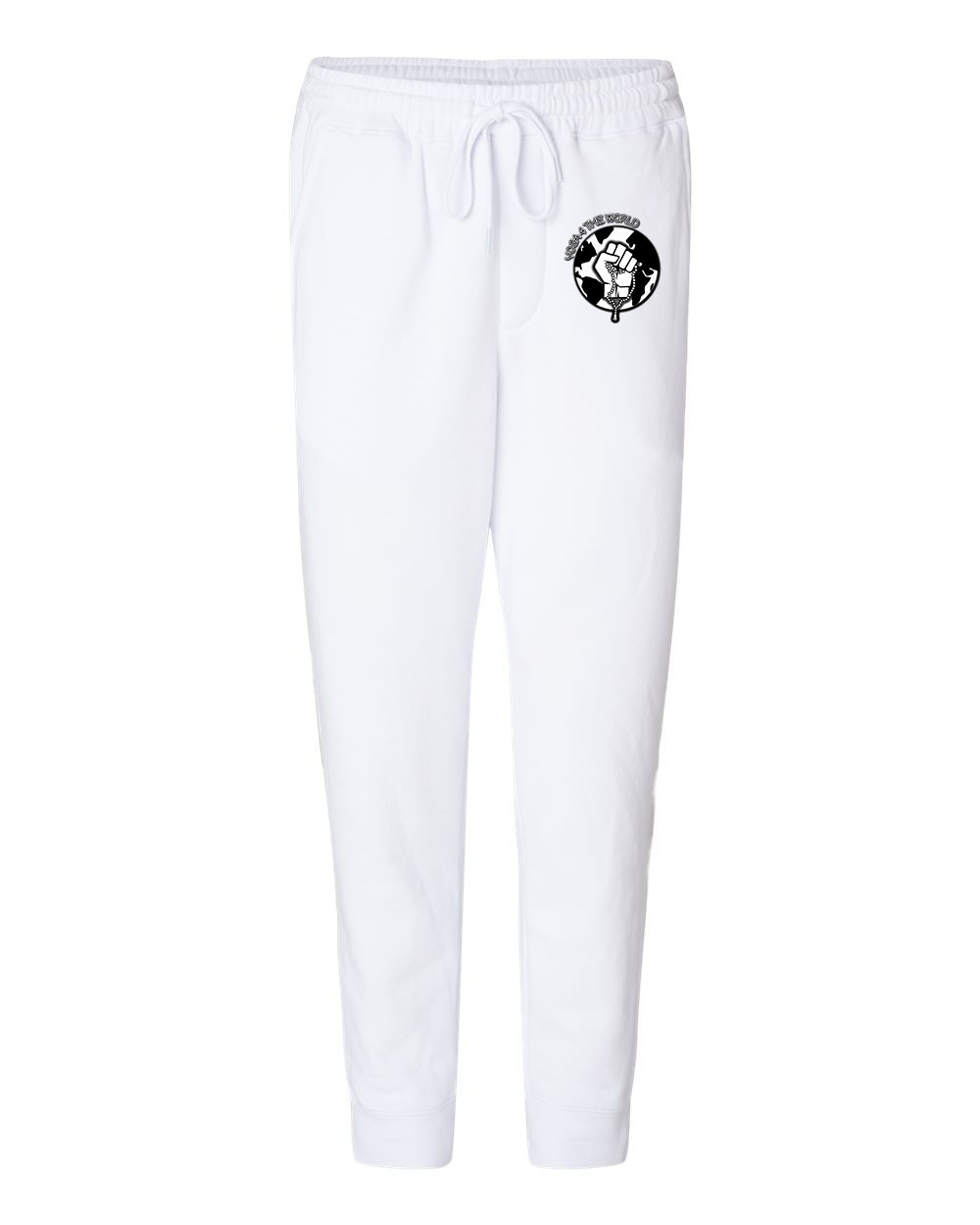 Yoga4TheWorld White Fleece Pants