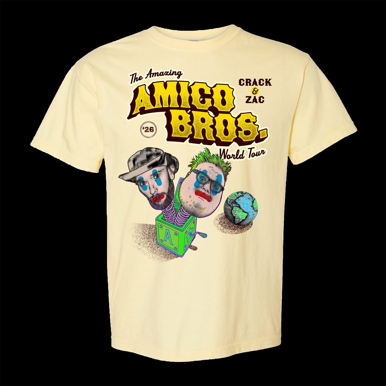 Amico Bros World Tour T-Shirt